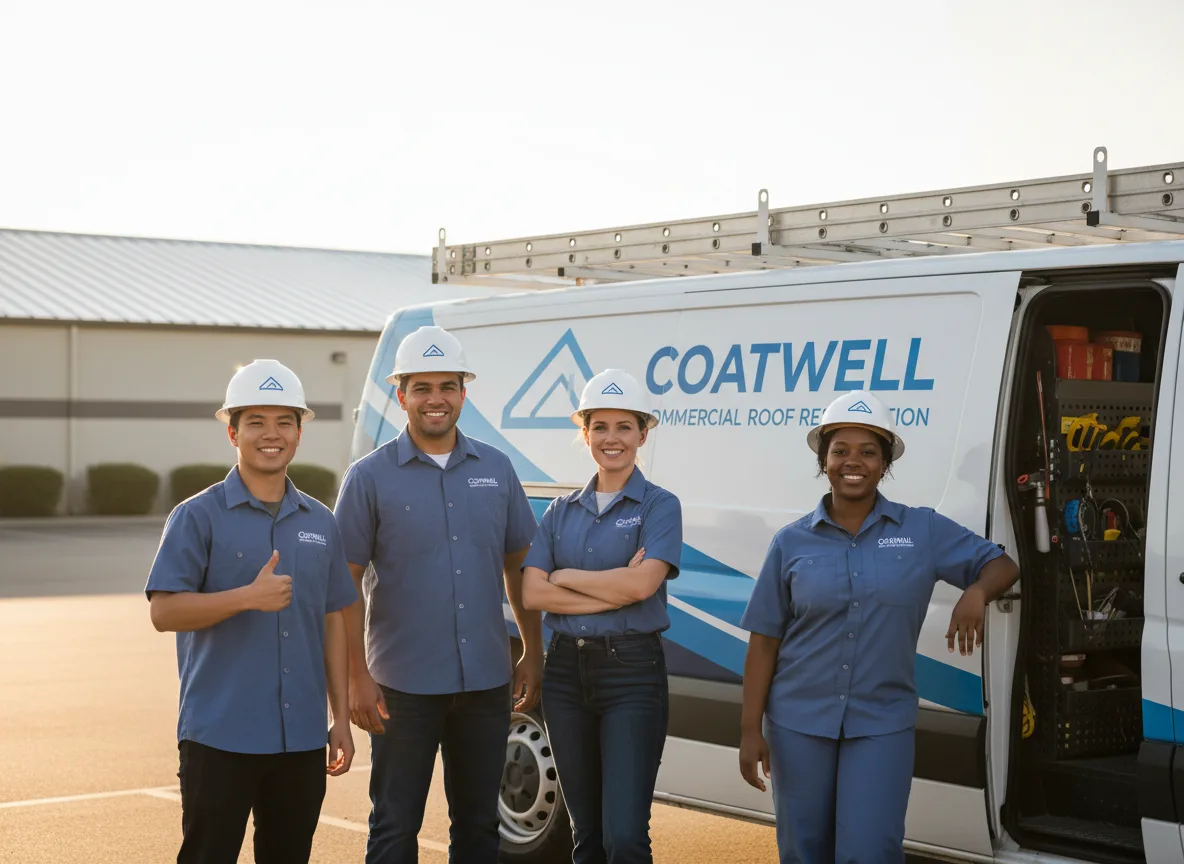 Commercial roof coating company in Ayrshire, IA